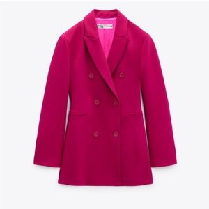 NWT ZARA DOUBLE BREASTED BLAZER DRESS SIZE XXL